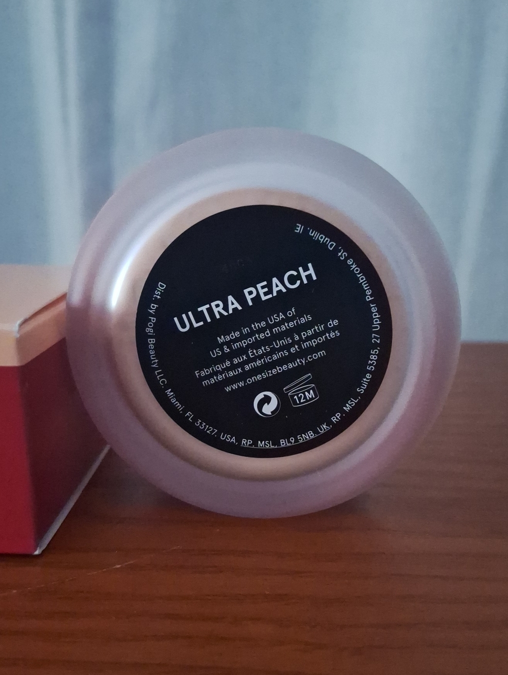 ONE/SIZE Ultra Peach Setting Powder New In Box - Picture 2 of 2